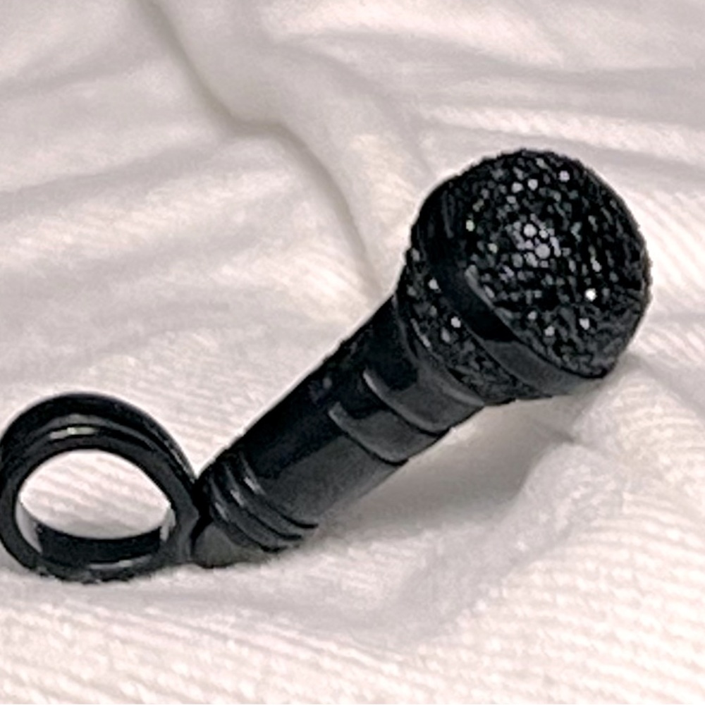 New Microphone Pendant for Necklace / Chain - Picture 5 of 8